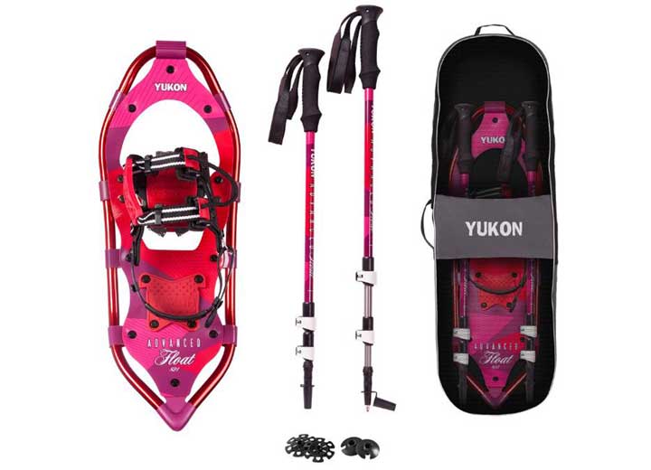 Yukon Charlie’s Women's Advanced Float Series Snowshoe Kit - 8 in. x 21 in. Main Image