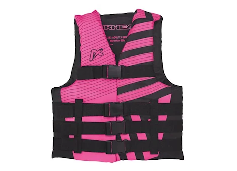 Airhead Trend Series Adult 2XL/3XL Life Jacket - Pink/Black Main Image