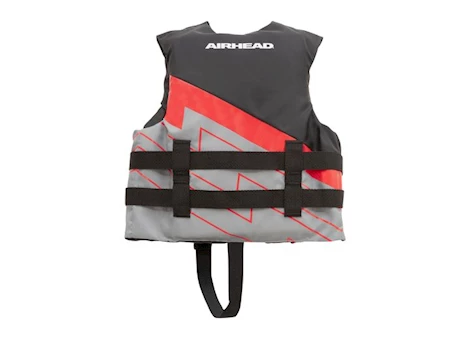 Airhead Bolt Child Life Jacket - Gray/Red