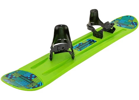 Sportsstuff Sooper Dooper Winter Rider Trainer Snowboard - 120 cm, Green