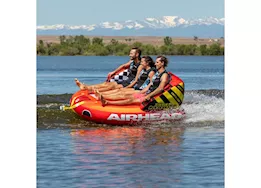 Airhead Super Mable Chariot Style 3 Person Towable Tube