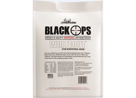 Ani-Logics Outdoors BLACK OPS WHITEOUT MINERAL ATTRACTANT (6.5LB)