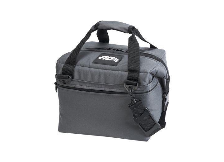 AO COOLERS 12 PACK CANVAS COOLER - CHARCOAL
