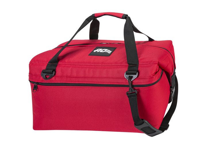 AO COOLERS 36 PACK CANVAS COOLER - RED