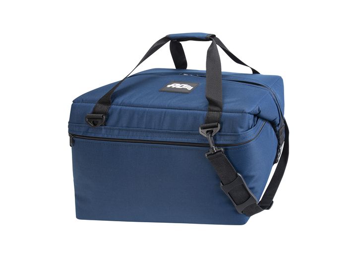 AO COOLERS 48 PACK CANVAS COOLER - NAVY BLUE