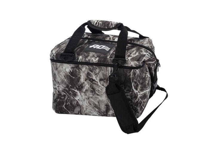 AO COOLERS 12 PACK CANVAS COOLER - MOSSY OAK FISHING MANTA