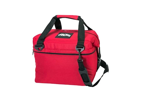 AO COOLERS 12 PACK CANVAS COOLER - RED