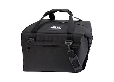 AO COOLERS 24 PACK CANVAS COOLER - BLACK