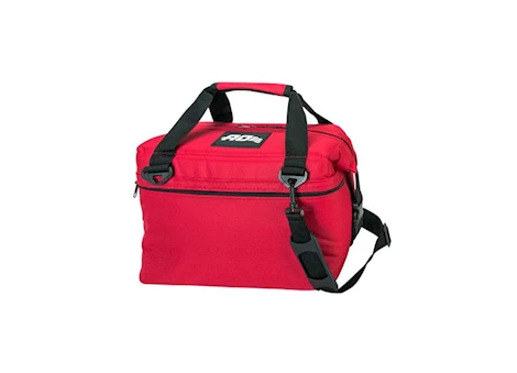 AO COOLERS 24 PACK CANVAS COOLER - RED