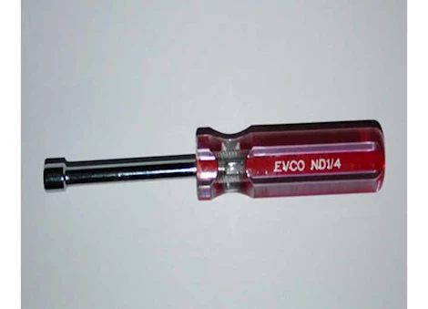 AP Products HAND NUT DRIVERS 1/4 DRIVE 6-1/2" LONG WITH LARGE HANDLE (NOT CARDED)