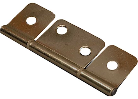 AP Products NON-MORTISE HINGE (3 SECTION) - BRASS (2/CTN)