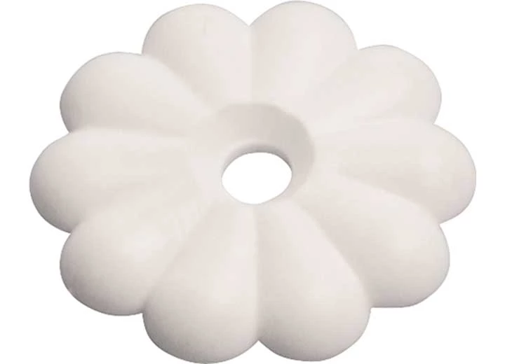 AP Products Rosettes w/screws    -    white (15/ctn) Main Image