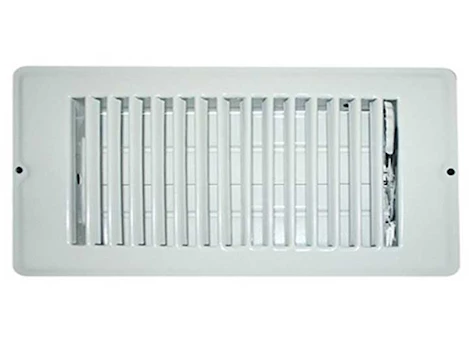 AP Products 4 x 8 floor register - white Main Image