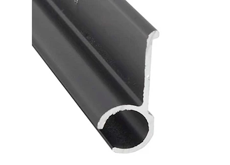 AP Products STANDARD AWNING RAIL- BLACK- 8 FT