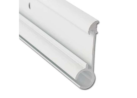AP Products Insert awning rail- polar white- 8 ft