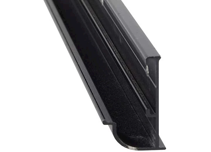 AP Products INSERT GUTTER RAIL- BLACK- 8 FT