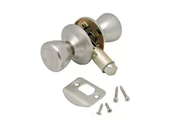 AP Products Passage knob - knob stainless steel finish