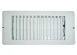 AP Products 4 x 8 floor register - white