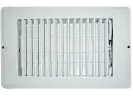 AP Products 4 x 10 floor register - white