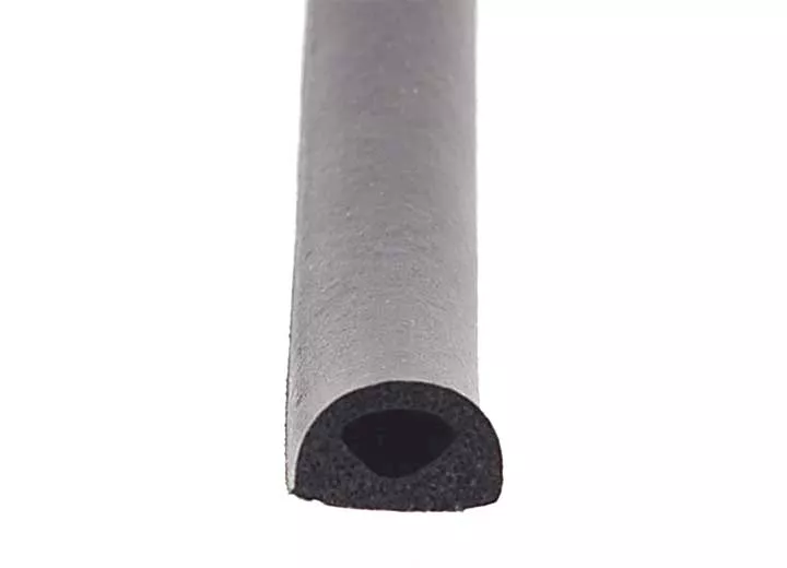 AP Products Non-Ribbed D Seal with Tape - 1/2" x 3/8" x 50'