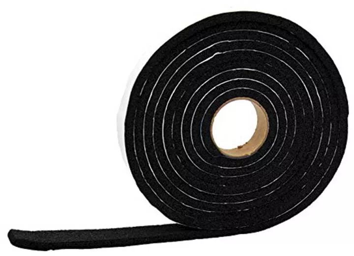 AP Products Weather Stripping with Tape - 3/8"H x 3/4"W x 50' L