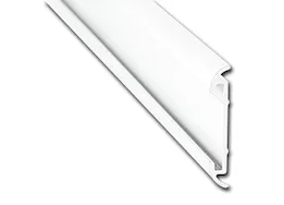 AP Products Flat trim w/ insert- polar white- 16 ft
