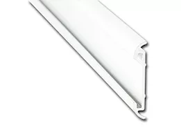 AP Products Flat trim w/ insert- polar white- 8 ft