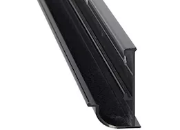 AP Products Insert gutter rail- black- 8 ft