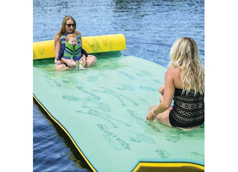 AQUA LILY PAD WITH DURACORE 6FT X 15FT YELLOW/GREEN