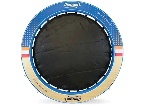 Aqua Lily WATERAFT INFLATABLE 8FT ROUND DOCK WITH MESH