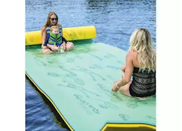 Aqua lily pad with duracore 6ft x 18ft yellow/green