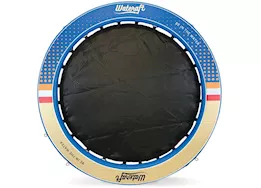 Aqua Lily Wateraft inflatable 8ft round dock with mesh