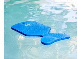 Aqua Lily Vinyl Water Saddle – Blue