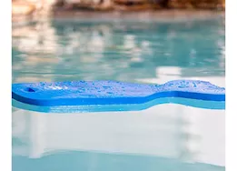 Aqua Lily Vinyl Water Saddle – Blue