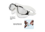 Aqua Pro Visionist, mask-fit adult sport goggle white hard carry case