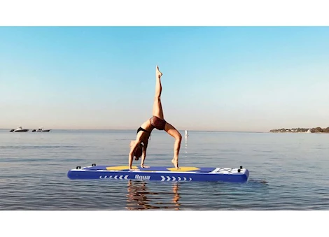 Aqua Pro Inflatable Marine Deck / Yoga Mat – 8 ft. x 3 ft.