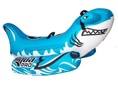 Aqua Pro The Shark 1-2 Rider Sit-On Style Towable Tube