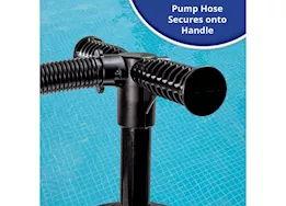 Aqua Pro Heavy-duty dual-action hand pump w/ 4 interchangeable tips