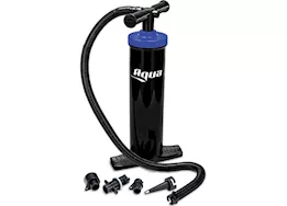 Aqua Pro Heavy-duty dual-action hand pump w/ 4 interchangeable tips