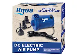 Aqua Pro Portable 12v electric air pump w/ 3 interchangeable tips