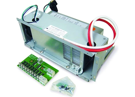 WFCO Univ replacement kit w/9835 deckmount converter-35 amp dc output w/11 circuit fuse panel-auto detect Main Image