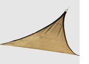 Arrow Sheds Shade sail triangle - heavyweight (attachment point/pole not included) 12 x 12 ft sand