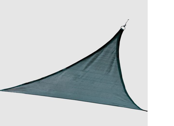 SHADE SAIL TRIANGLE - HEAVYWEIGHT (ATTACHMENT POINT/POLE NOT INCLUDED) 12 X 12 FT SEA BLUE