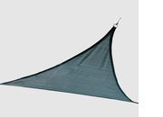 Arrow Sheds Shade sail triangle - heavyweight (attachment point/pole not included) 12 x 12 ft sea blue