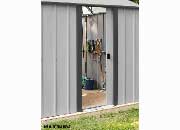 Arrow Murryhill Steel Storage Building - 10 ft. x 12 ft. x 8.5 ft. Gray/Anthracite