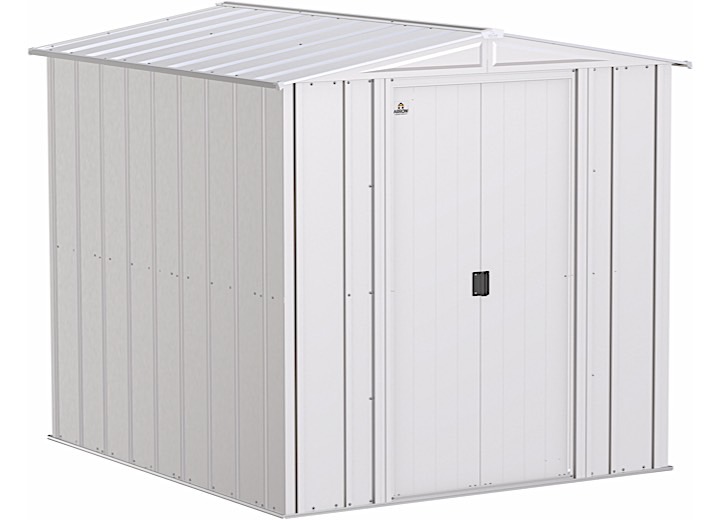 ARROW CLASSIC STEEL STORAGE SHED – 6 FT. X 7 FT. FLUTE GREY