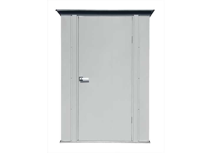 SPACEMAKER PATIO STEEL STORAGE SHED - 4 FT. X 3 FT. X 6 FT. GRAY/ANTHRACITE