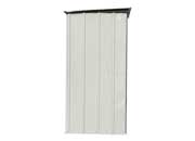 Spacemaker Patio Steel Storage Shed - 4 ft. x 3 ft. x 6 ft. Gray/Anthracite