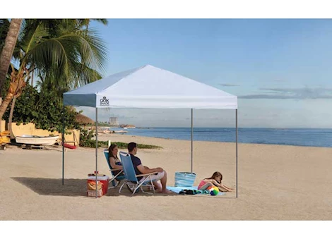 ShelterLogic Qs ex100 straight leg pop-up canopy; 10ft x 10ft; white Main Image