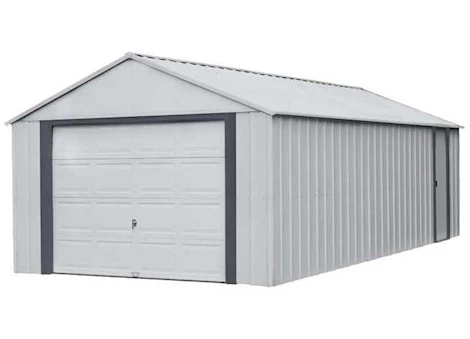 Arrow Murryhill Steel Storage Building - 21 ft. x 14 ft. x 9.5 ft. Gray/Anthracite